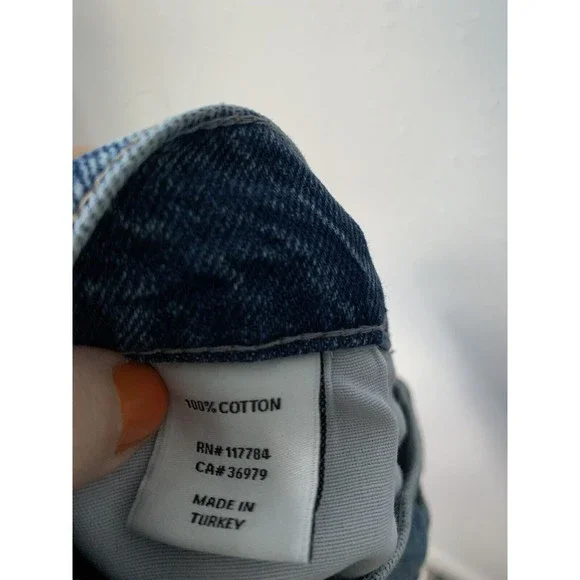 Rails Light Blue Denim Midi Skirt - Picture 7 of 9